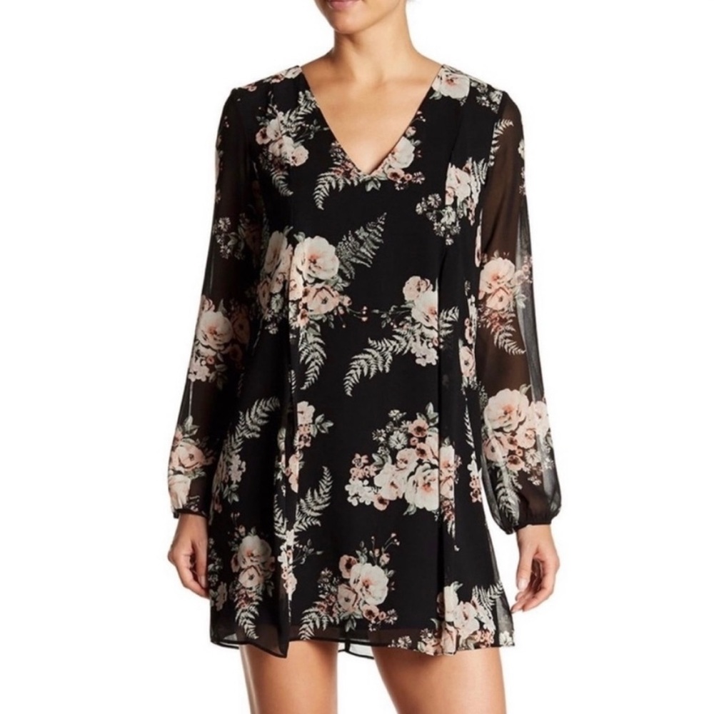 BCBGeneration Floral Mini Dress